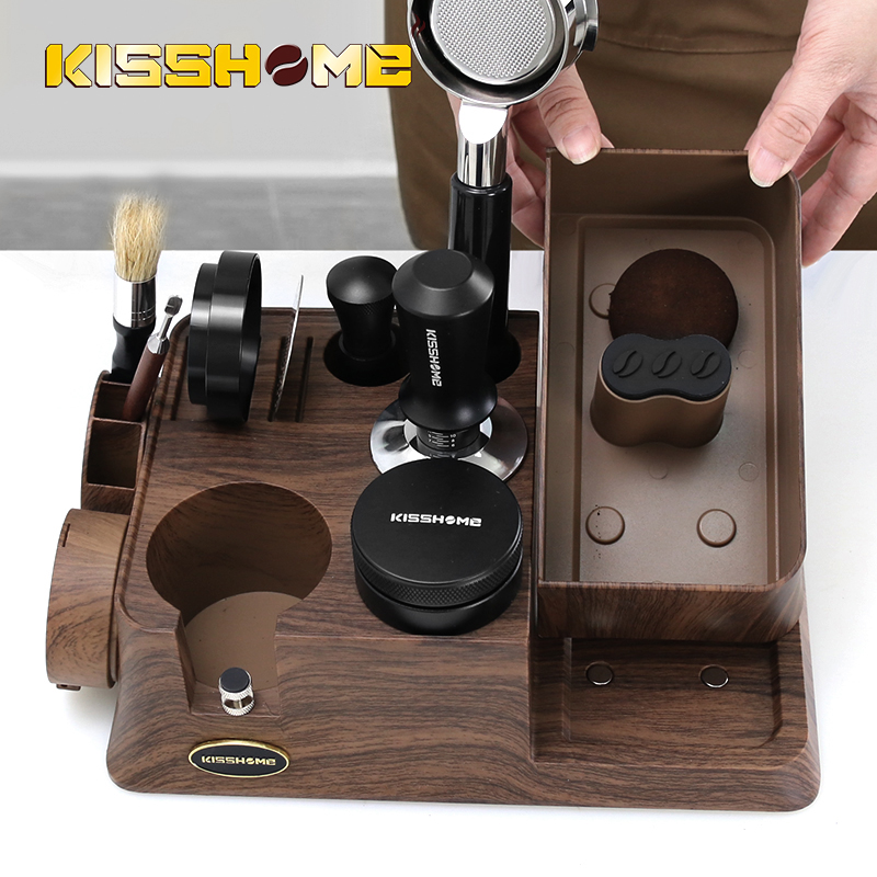 Coffee Equipment Distributor - KISSHOME Espresso Tamper Station Knock Box