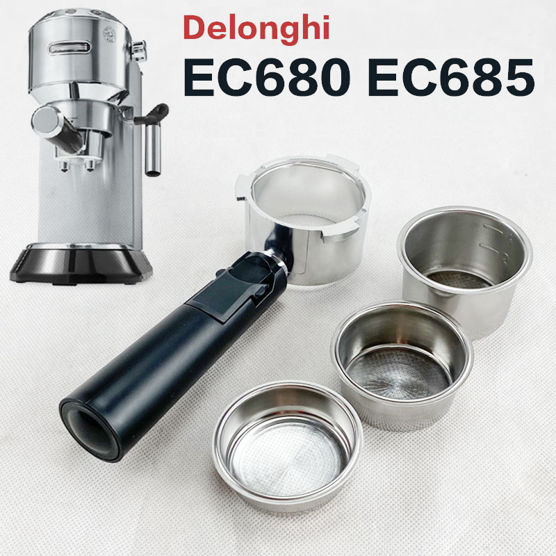 Coffee Equipment For Sale - Coffee Bottomless Portafilter Delonghi EC680/EC685 Naked