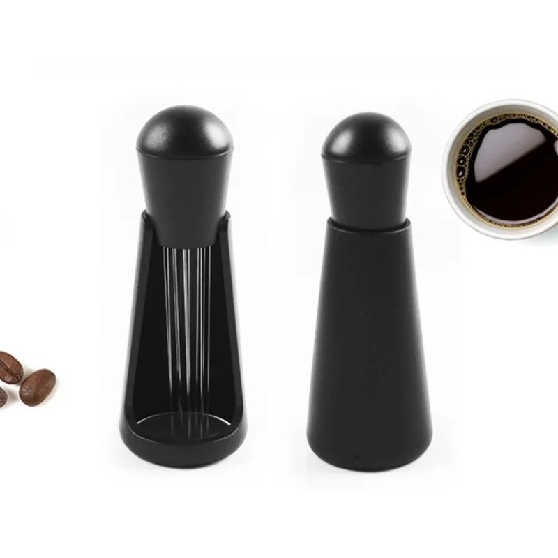Coffee Distribution Tool - Wood Handle Needle Coffee Distributor Espresso