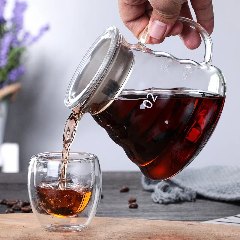 Coffee Equipment For Sale - 350/600/800ml Hand Brew Coffee Carafe Clouds