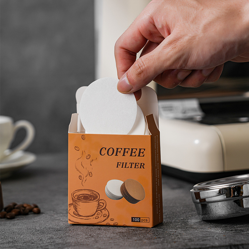 Coffee Equipment For Sale - 100Pcs Round Coffee Filter Paper Set