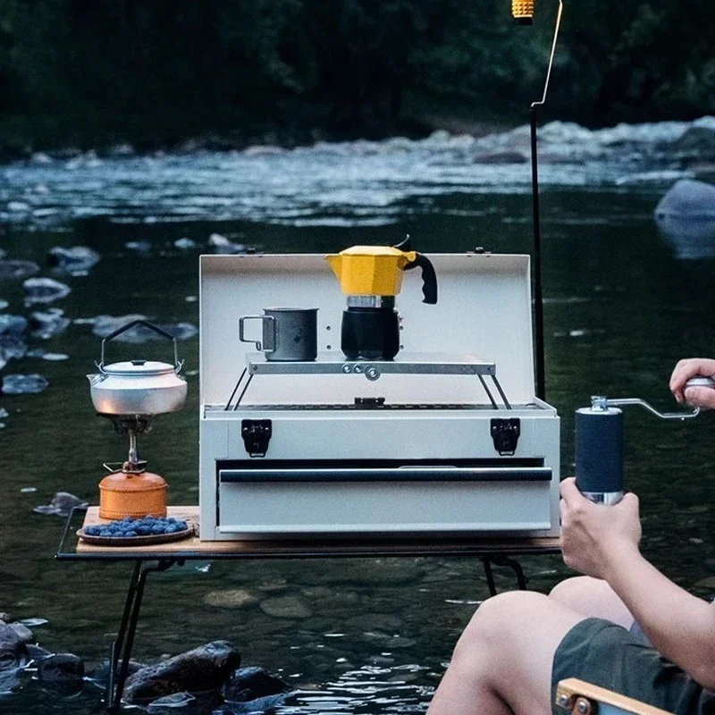 Camping Coffee Box Mocha Pot O - Coffee Equipment Gift review and price