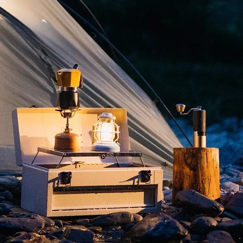 Camping Coffee Box Mocha Pot O - Coffee Equipment Gift review and price
