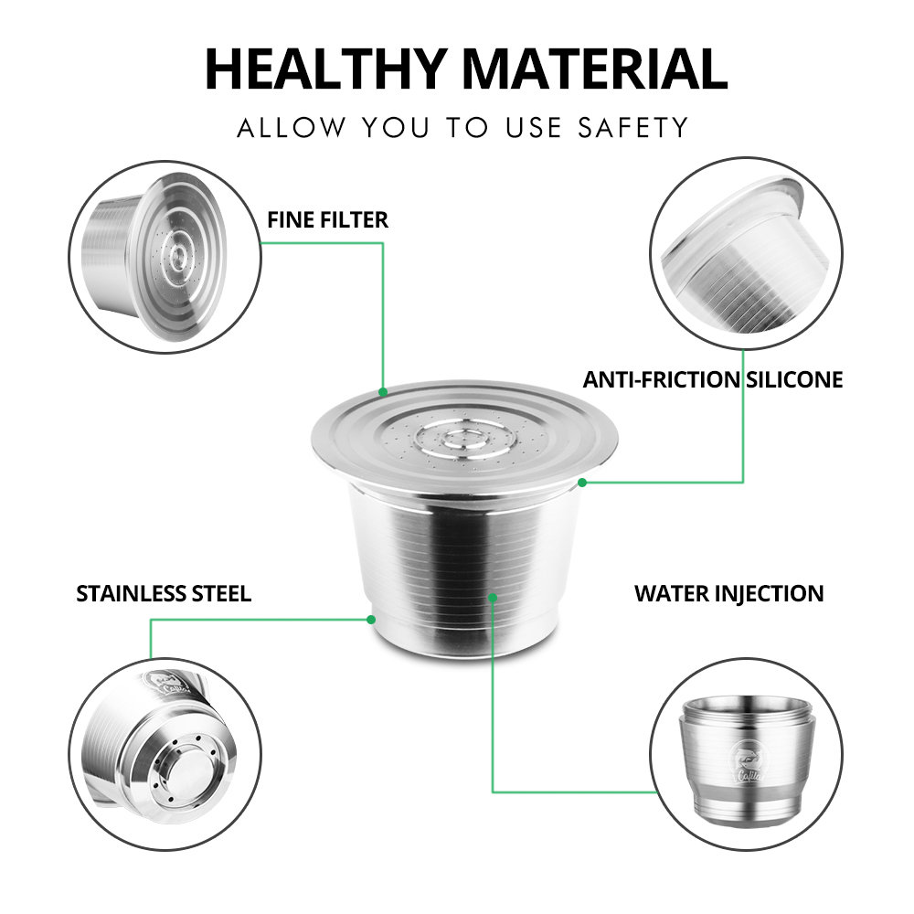 Nespresso Reusable Coffee Caps - Coffee Equipment For Sale review and price