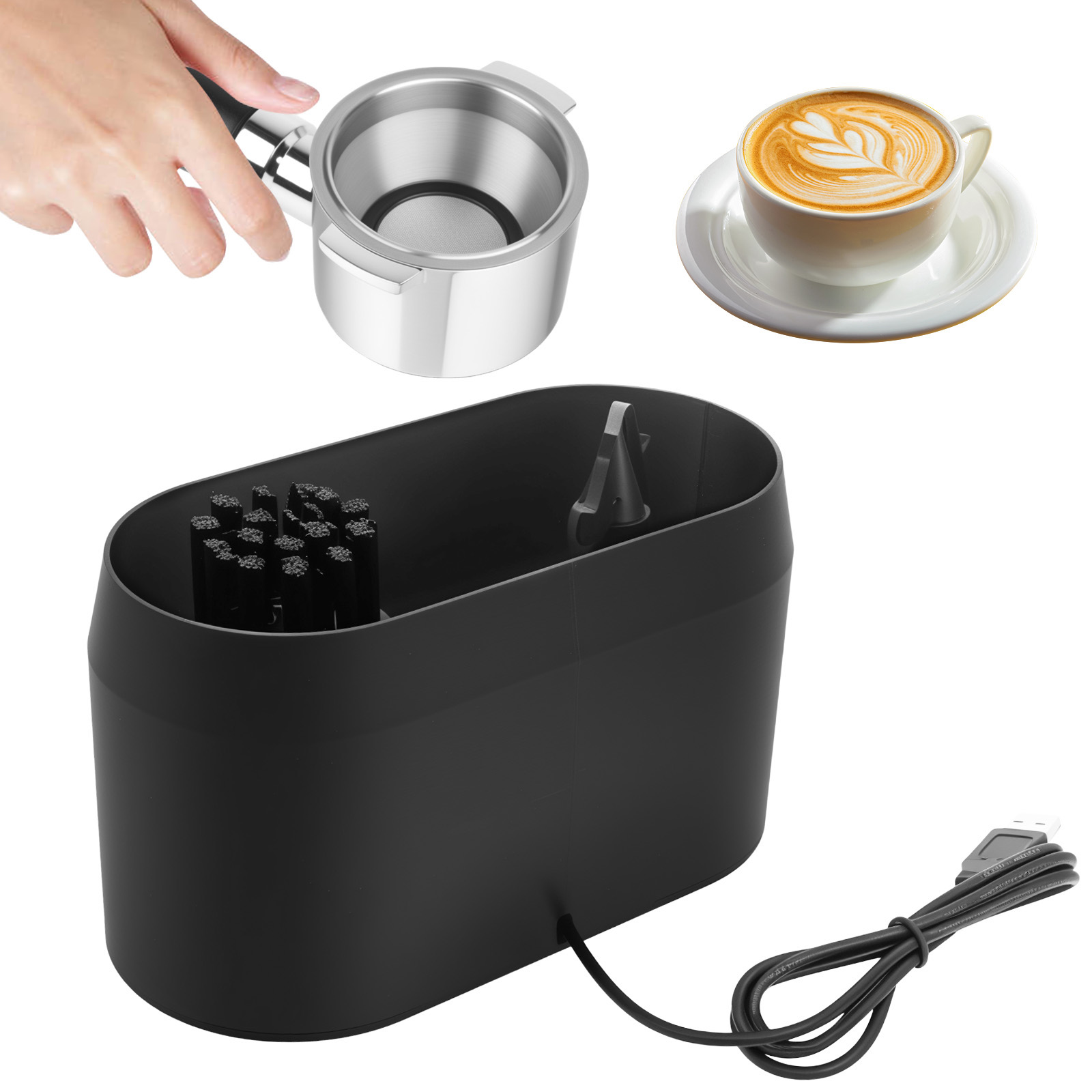 Automatic Knock Box Cleaner El - Coffee Equipment Holder review and price