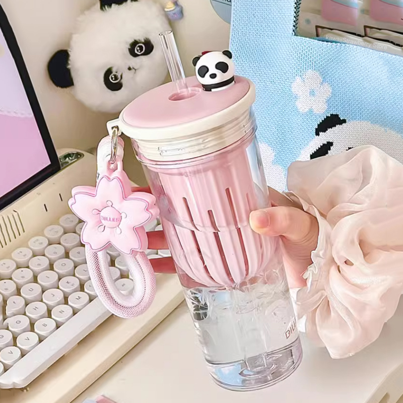 650ml Kawaii Water Bottle With - Coffee Equipment Gift review and price