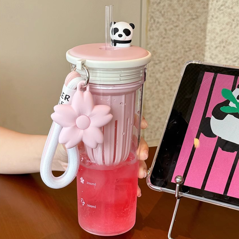 650ml Kawaii Water Bottle With - Coffee Equipment Gift review and price