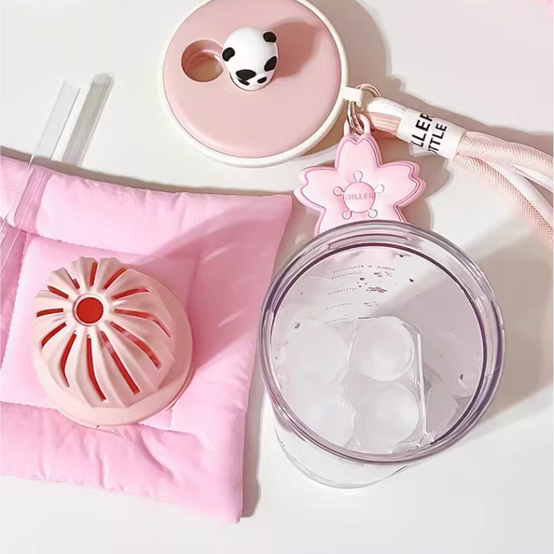 650ml Kawaii Water Bottle With - Coffee Equipment Gift review and price