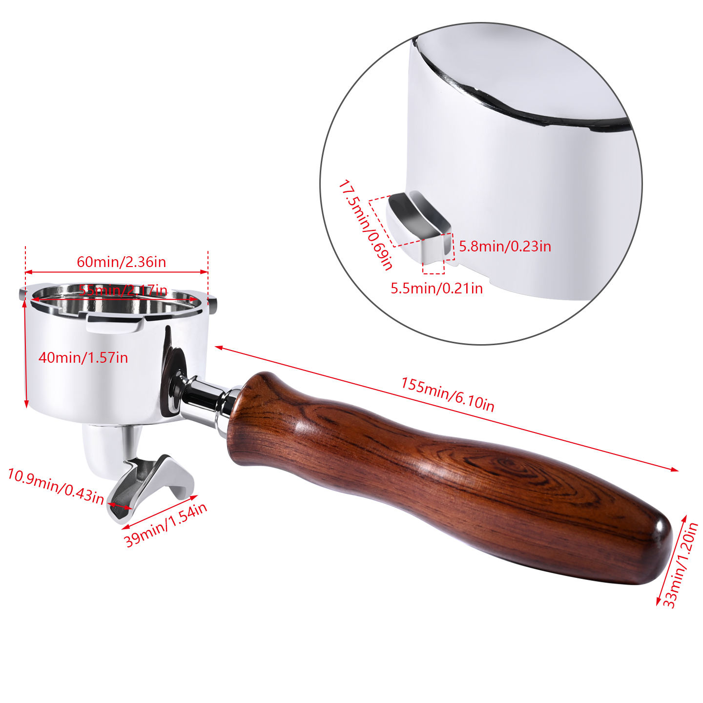 51mm Double Spout Coffee Porta - Coffee Equipment For Sale review and price