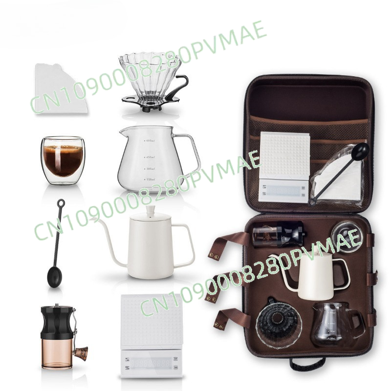 Hand pour-over coffee set outd - Coffee Equipment Gift review and price