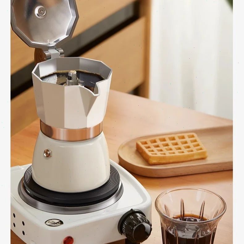 Round-bottomed Moka Pot Single - Coffee Equipment For Sale review and price